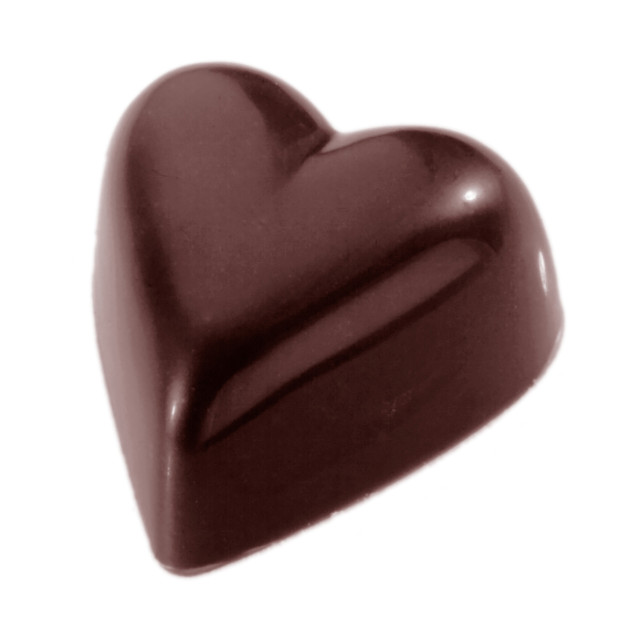 Moule Chocolat Cœur 3,3 cm (x28) Chocolate World