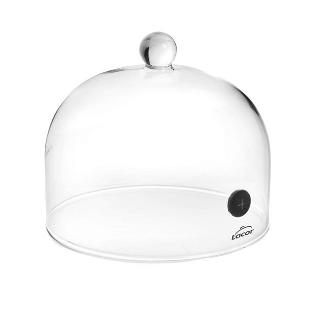 Cloche en Verre pour Fumoir Ø 16 cm Lacor