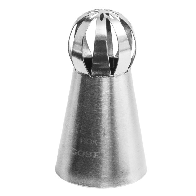 Douille Pâtissière Sphère en Inox Ø 24 mm R814 Gobel