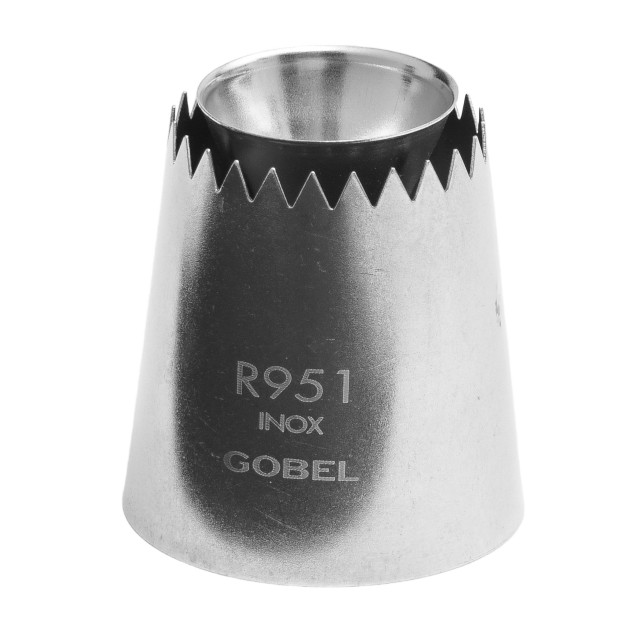 Douille Sultane Cannelée en Inox Ø 30 mm R951 Gobel