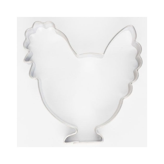 Emporte-Pièce Inox Poule 6 cm Cookie Cutters