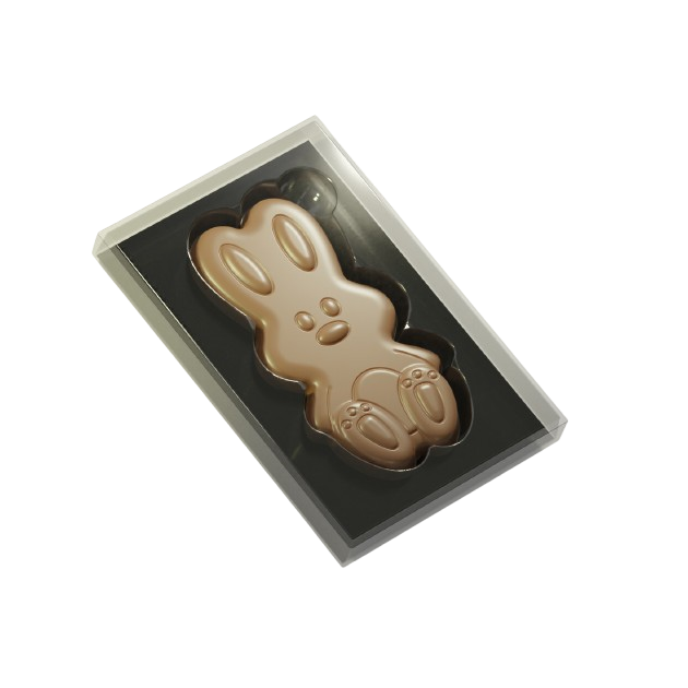 Set Emballage Tablette Chocolat Lapin (x100) Chocolate World