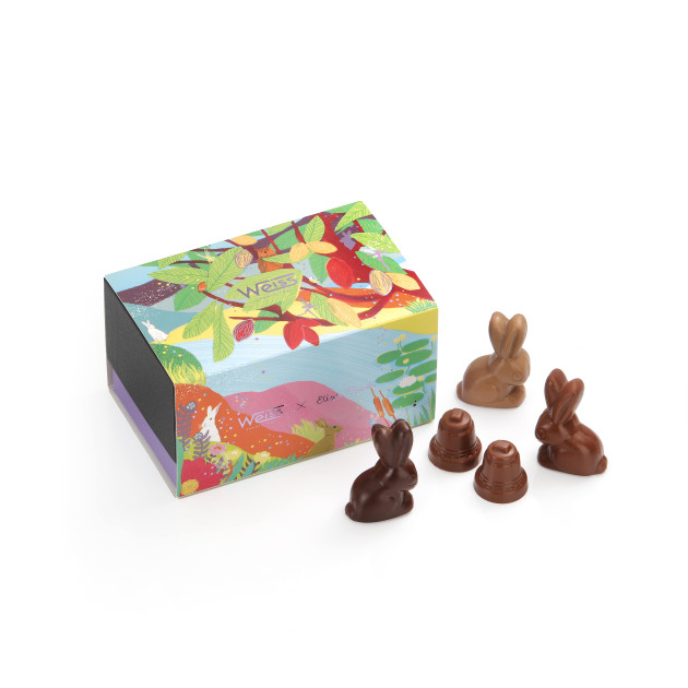 Ballotin Forêt Enchantée Chocolats de Pâques 260 g Weiss