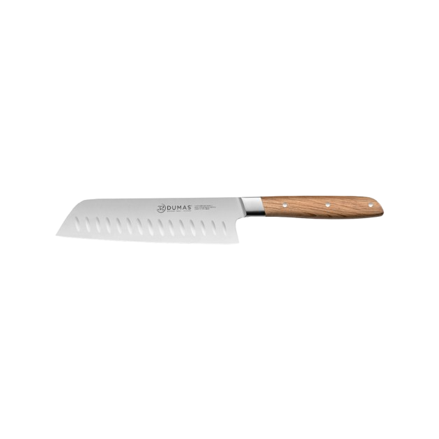 Couteau Santoku 18 cm Chêne Vert Signature 32 Dumas