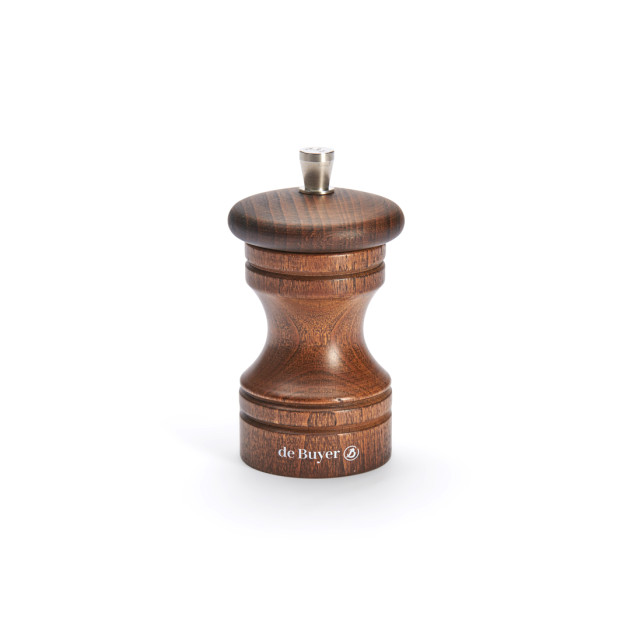 Moulin à Poivre Bois Paso 10 cm Foncé De Buyer