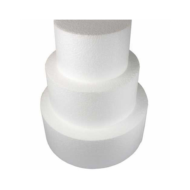 Support Polystyrene Rond H 10 Cm O 35 Cm Faux Gateaux Dummies Funcakes