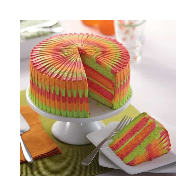 Moule gâteau à étages Rainbow Cake Wilton (x4)