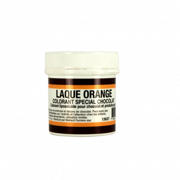 Colorant alimentaire orange E110 - Liquide