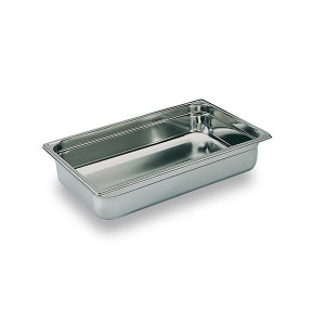 Sauteuse bord droit en inox sans couvercle Ø 20-28 cm - Prim