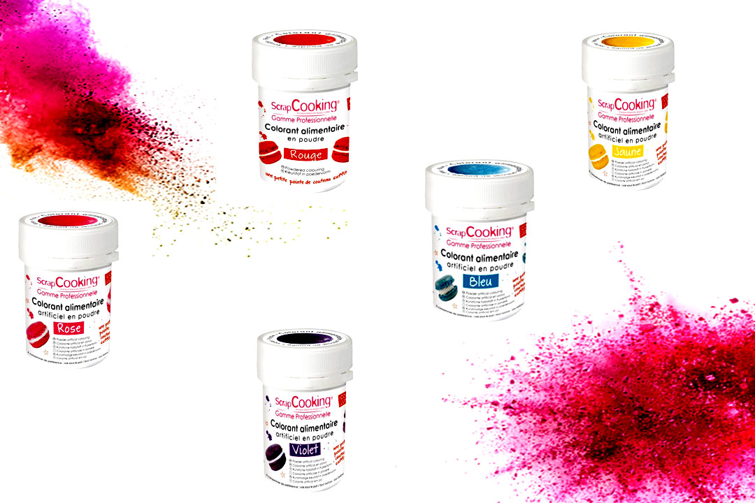 Colorant alimentaire professionnel gel rouge