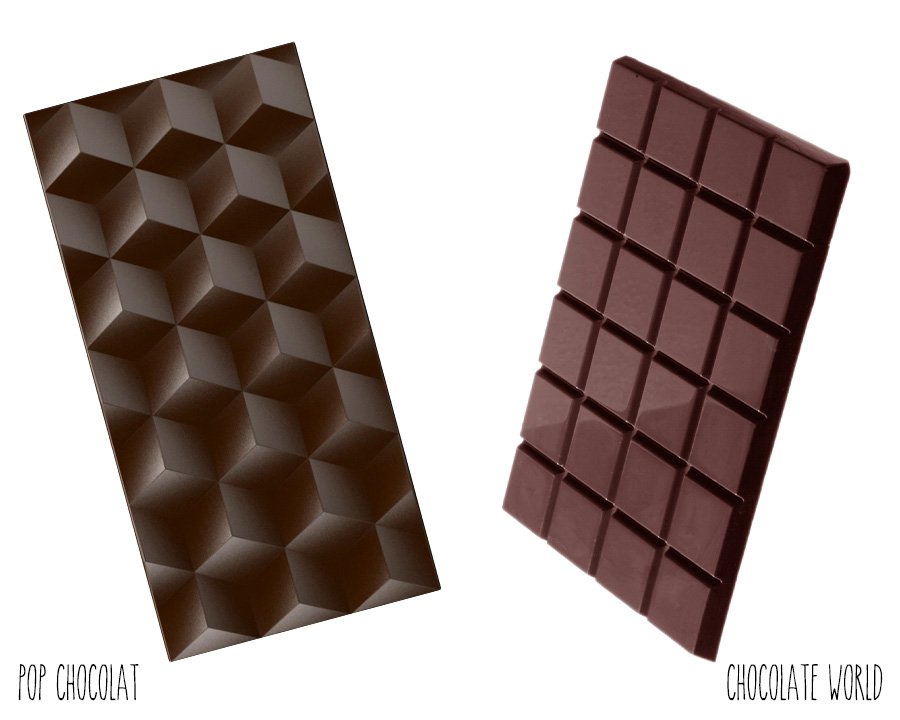 Chocolats originaux : les tablettes de chocolat aux différentes