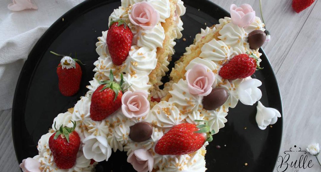 Gâteau Lapin : Bunny Cake Fraises Chocolat