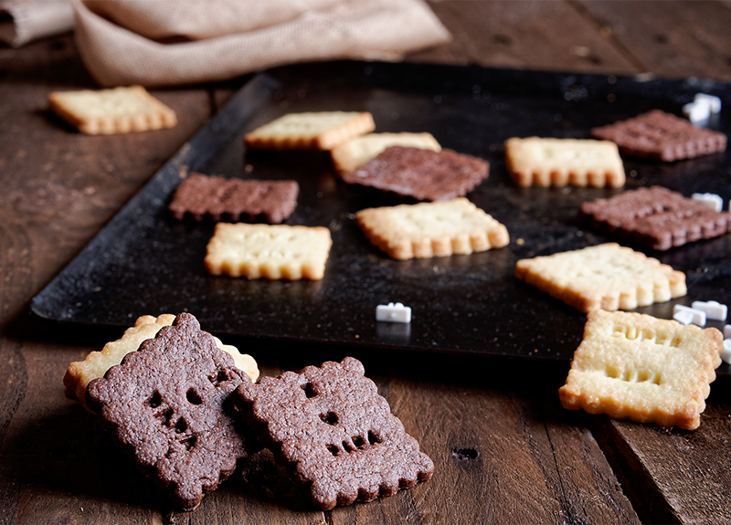 Biscuits à message