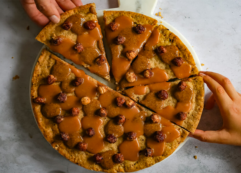 Pizza Cookie à la Noisette