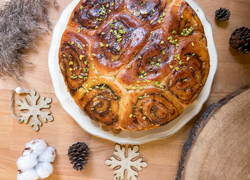 Babka à la pistache