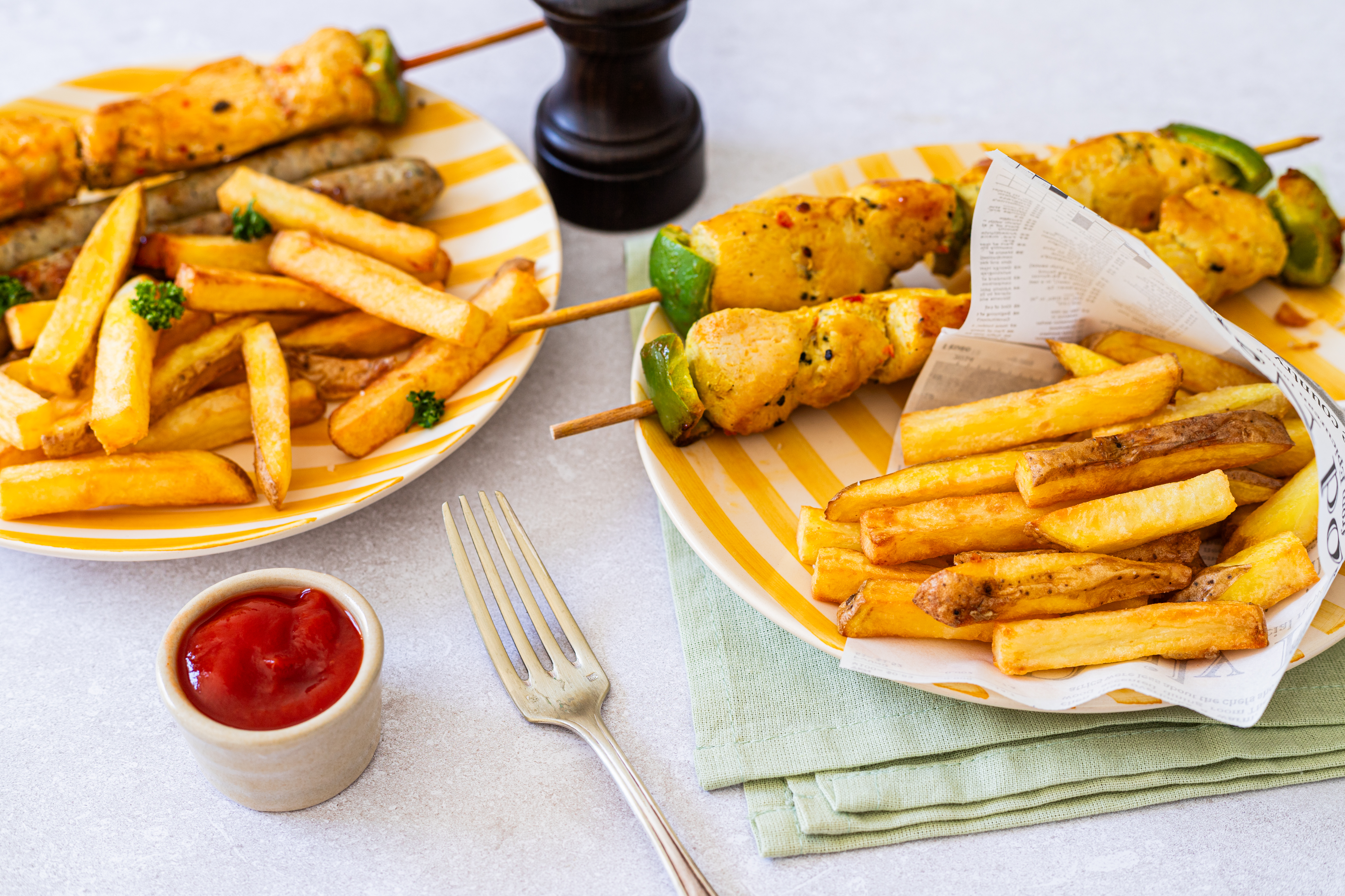 Recette de frites de pommes de terre maison