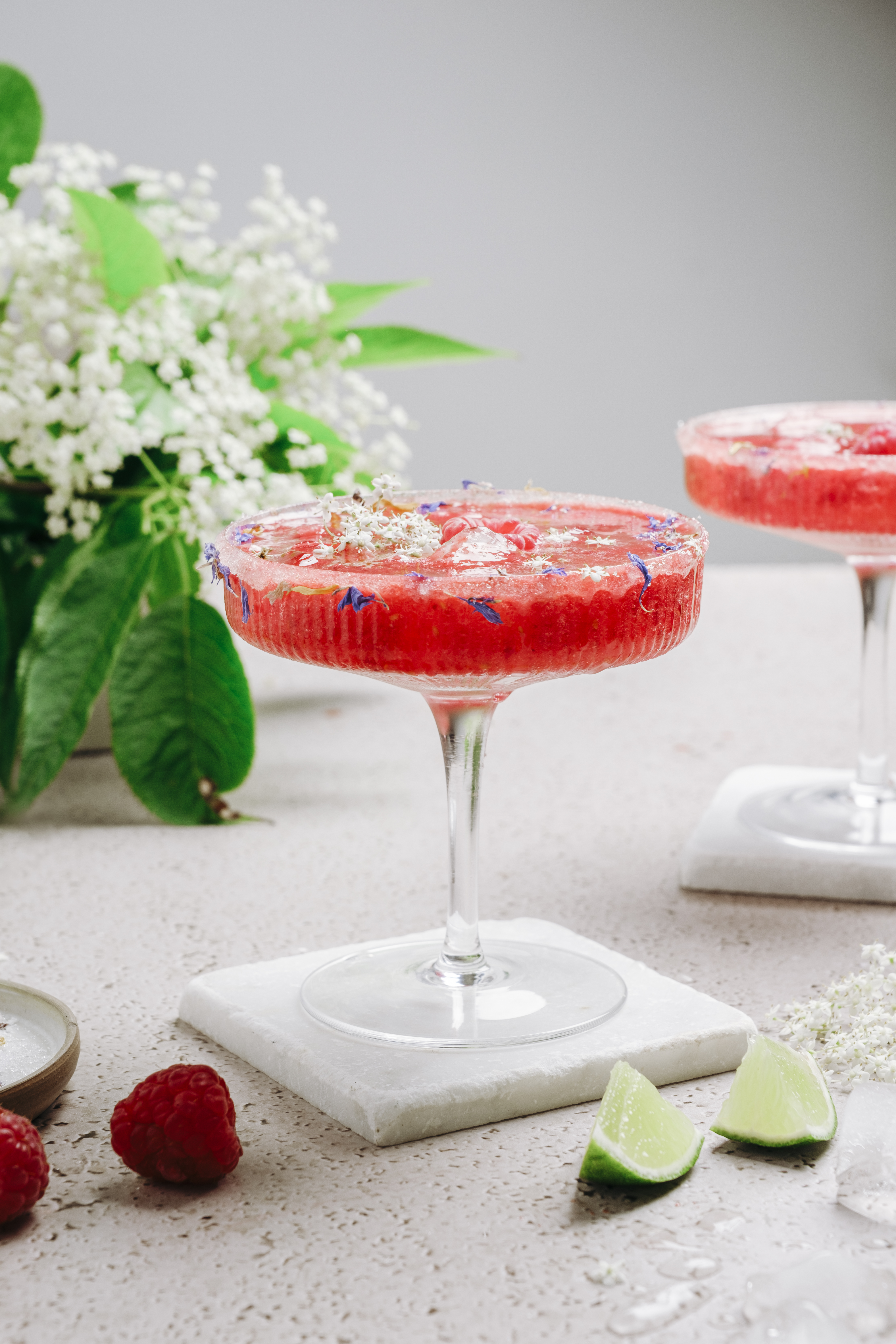 Recette cocktail daïquiri framboise et sureau