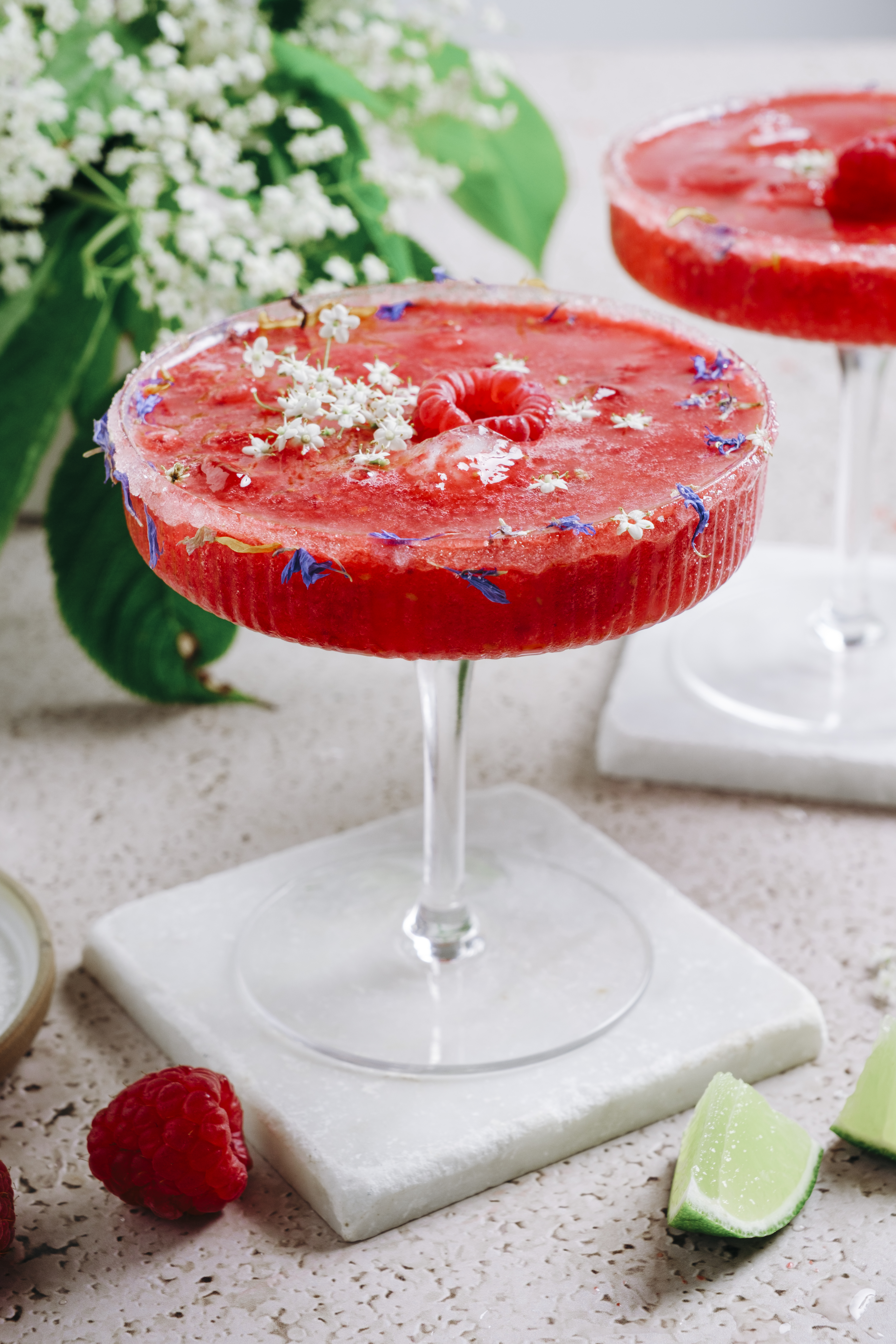 Recette cocktail daïquiri framboise et sureau - Avec ou sans alcool