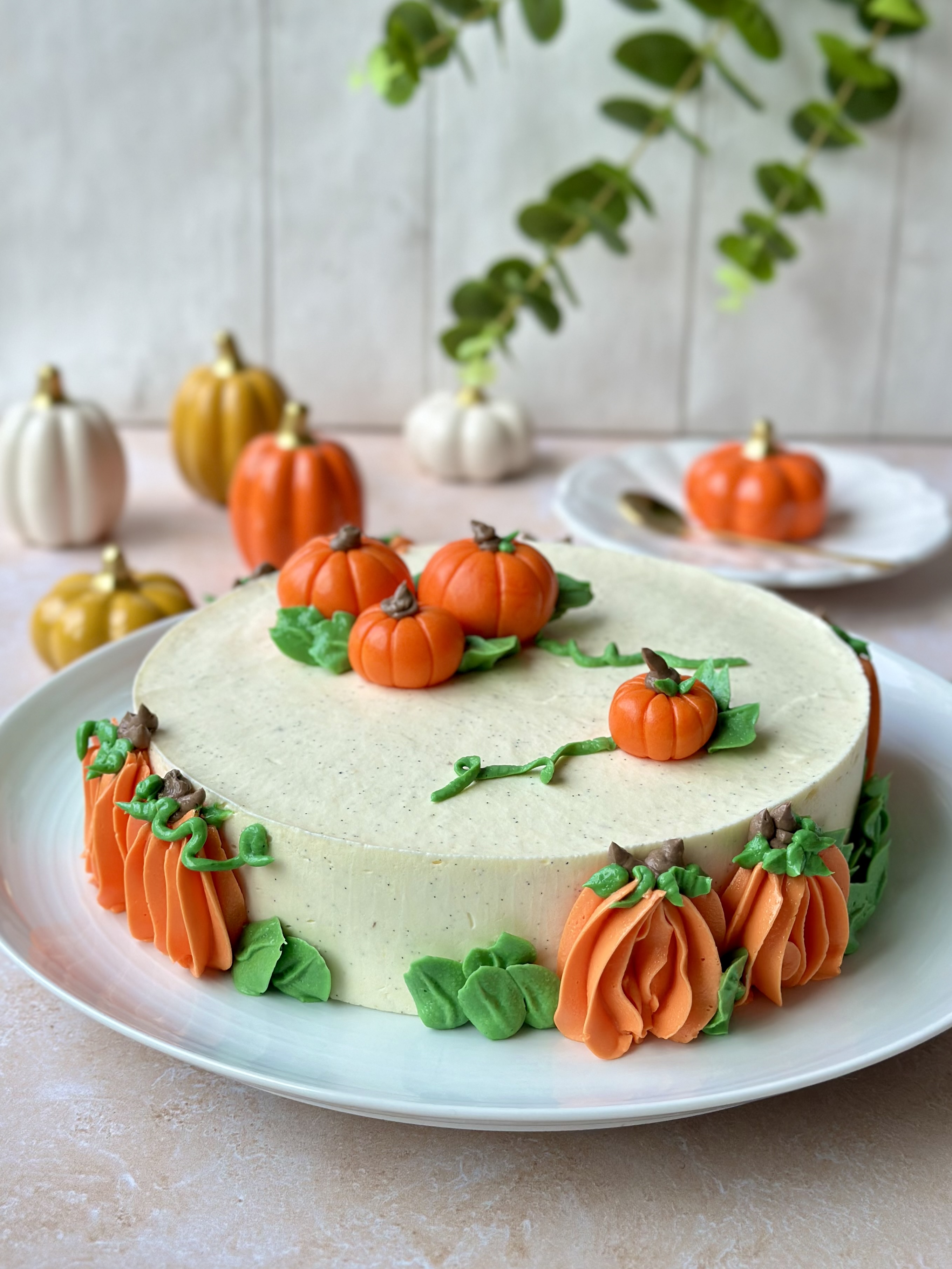 Recette d'entremets à la vanille et fruits de la passion pour Halloween